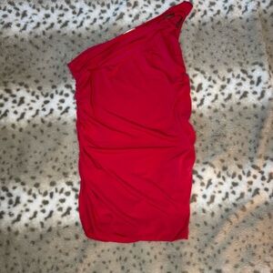 Y2K Studio Y Vibrant hot pink tank top